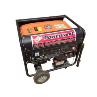 Powerland 210 Amp Welder and 4,000 Watt Gasoline Powered Generator, 16 HP with Electric Start PDW210E