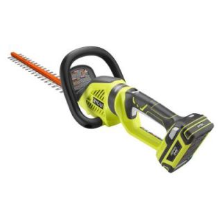Ryobi 24 in. 24 Volt Lithium ion Cordless Hedge Trimmer RY24610