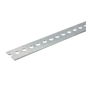 Crown Bolt 1 3/8 in. x 36 in. Zinc Steel Punched Flat Bar with 1/16 in. Thick 18040
