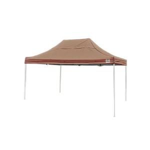 ShelterLogic Pro Series 10 ft. x 15 ft. Desert Bronze Straight Leg Pop Up Canopy 22554