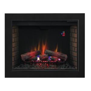 37.75 in. Traditional Electric Fireplace Insert 74440 BB
