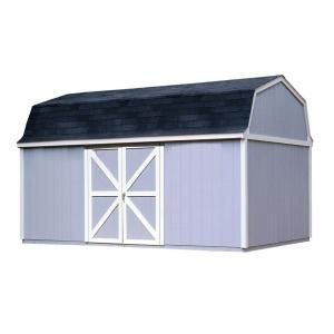 Handy Home Products Berkley 10 ft. x 16 ft. Wood Storage Building Kit 18514 4