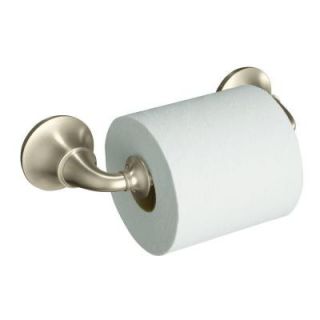KOHLER Forte Double Post Toilet Paper Holder in Vibrant Brushed Nickel K 11274 BN