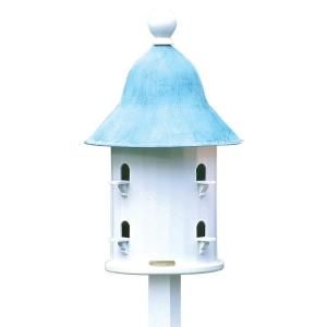 Good Directions Lazy Hill Farm Designs Bell Birdhouse with Blue Verde Copper Roof 43413