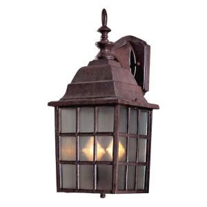 Minka Lavery Wall Mount 2 Light Outdoor Antique Bronze Lantern 8718 91