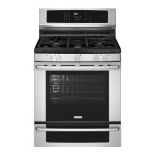 Electrolux IQ Touch 5.0 cu. ft. Gas Range with Self Cleaning Convection Oven in Stainless Steel EI30GF35JS