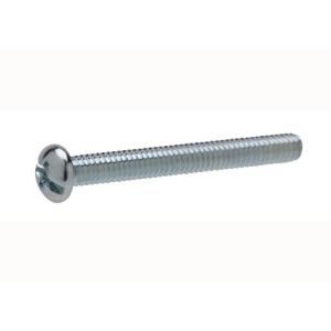 5/16 in. x 1 1/2 in. Phillips Slotted Round Head Machine Screws (2 Pack) 37501