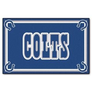 FANMATS Indianapolis Colts 5 ft. x 8 ft. Area Rug 6582