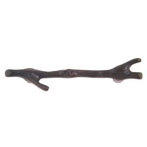 Atlas Homewares Twig Collection Aged Bronze 4.5 in. Twig Pull 2106 O