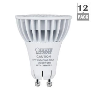 Feit Electric 20W Equivalent Soft White (3000K) MR16 GU10 Base LED Light Bulb (12 Pack) BPMR16/GU10/LED/12