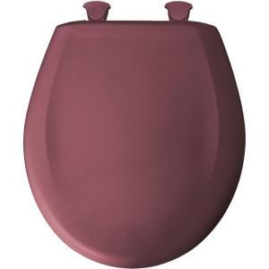BEMIS Round Closed Front Toilet Seat in Raspberry 200SLOWT 343