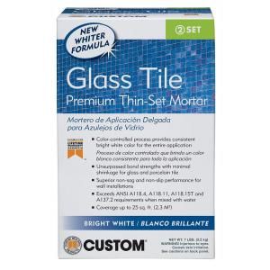 Custom Building Products Glass Tile 7 lb. White Premium Thin Set Mortar GTMW7 4