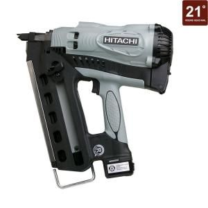 Hitachi 3 1/2 in. Cordless Gas Powered Plastic Strip Collated Framing Nailer NR90GR2
