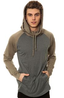 ARSNL The Lantern 2 Hoodie in Heather Grey and Olive