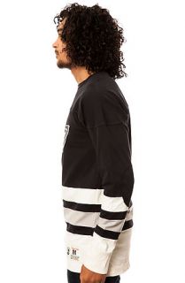 Mitchell & Ness Shirt LA Kings Line Change Long Sleeve Black