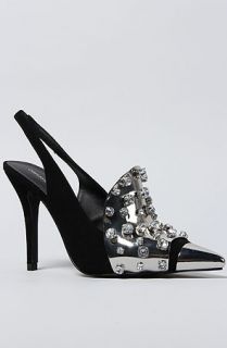 *Sole Boutique The Kit Shoe in Black and Silver