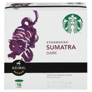 Starbucks Sumatra K Cup 16 ct
