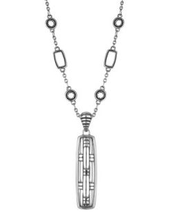 Bedeg Rectangular Pendant Necklace