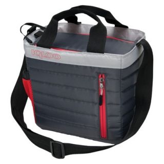 Igloo Stowe Mini City Cooler   Gray with Tomato Accents