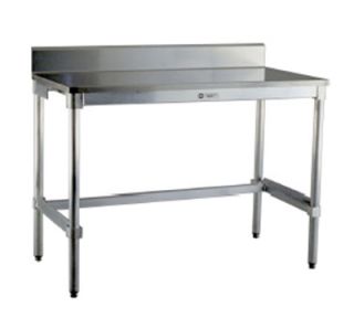 New Age Work Table w/ Stainless Top & 16 Gauge Stainless Top, 36x24 in, Aluminum