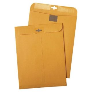 Quality Park Postage Saving ClearClasp Envelopes   Brown (100 Per Box)