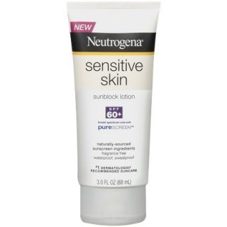 Neutrogena Sensitive Skin Sunscreen Lotion Broad Sectrum SPF 60+