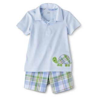 Just One YouMade by Carters Boys 2 Piece Set   Blue/Green 6 M
