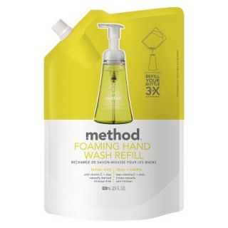 Method Lemon Mint Foaming Hand Wash Refill   28 oz