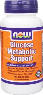 NOW Foods   Glucose Metabolism Support   90 Capsules