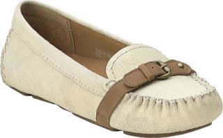 Womens Ariat Free Rein   Stone Suede Slip on Shoes