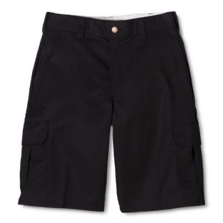 Dickies Mens Regular Fit Flex Fabric Cargo Shorts   Black 36