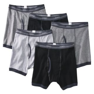 Boys Hanes Multicolor 5 pack Ringer Boxer Brief Underwear L(12 14)