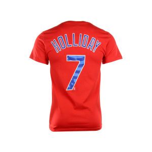 St. Louis Cardinals Holliday Majestic MLB Proud Fan Player T Shirt