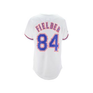 Texas Rangers Prince Fielder Majestic MLB Youth Player Replica Jersey