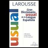 Larousse Gran Diccionario Usual De La