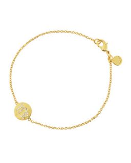 Astrology Shimmer Disc Bracelet, Virgo