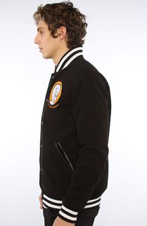 Mishka The Casper Varsity Jacket in Black