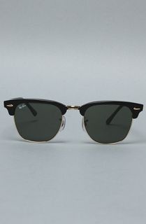 Ray Ban The Clubmaster in Ebony and Arista