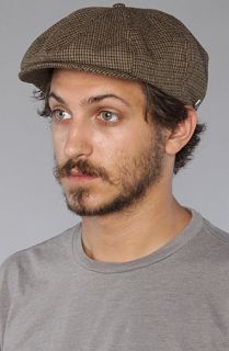 Brixton The Brood Hat in Brown Navy Plaid