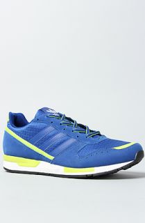 adidas The Marathon 88 Sneaker in Collegiate Royal Slime White