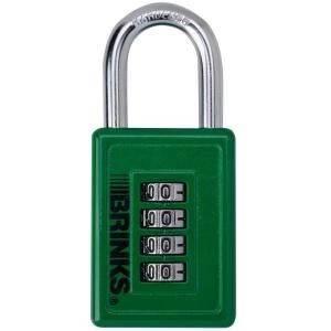 Brinks Home Security 40 mm Resettable Combination Sports Lock 175 50054