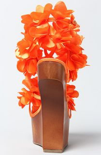 *Sole Boutique The Zadie Shoe in Orange Flowers