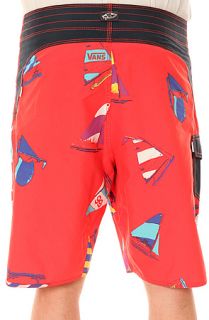 Vans Boardshorts Era Classic in Red and Midnight