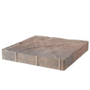 Pavestone 12 in. x 12 in. Sierra Blend Tuscan Concrete Step Stone 26177