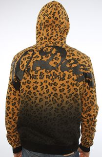 10 Deep Sweatshirt Big Script Hoody in leopard
