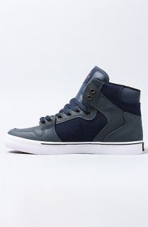 Supra Shoes Vaider in Navy and Antique