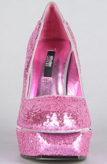Senso Diffusion The Agnes Shoe in Pink Glitter