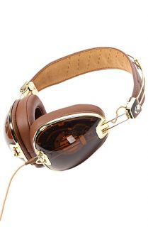 Skullcandy Headphones Over ear MicAviator Polycarbonate Brown & Gold