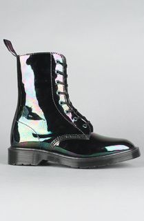 Dr. Martens The Langston Lace 8Eye Boot in Black