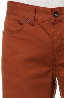 KR3W The K Slim 5 Pocket Twill Pants in Copper